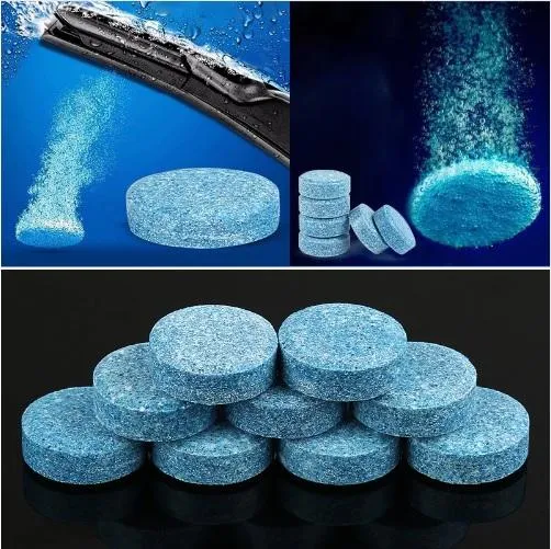 10 Pcs Car Solid Window Cleaner Windshield Wiper Washer Glass Fluid Screen Detergent