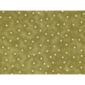 108" Blender Dot Quilt Backing - Olive Green