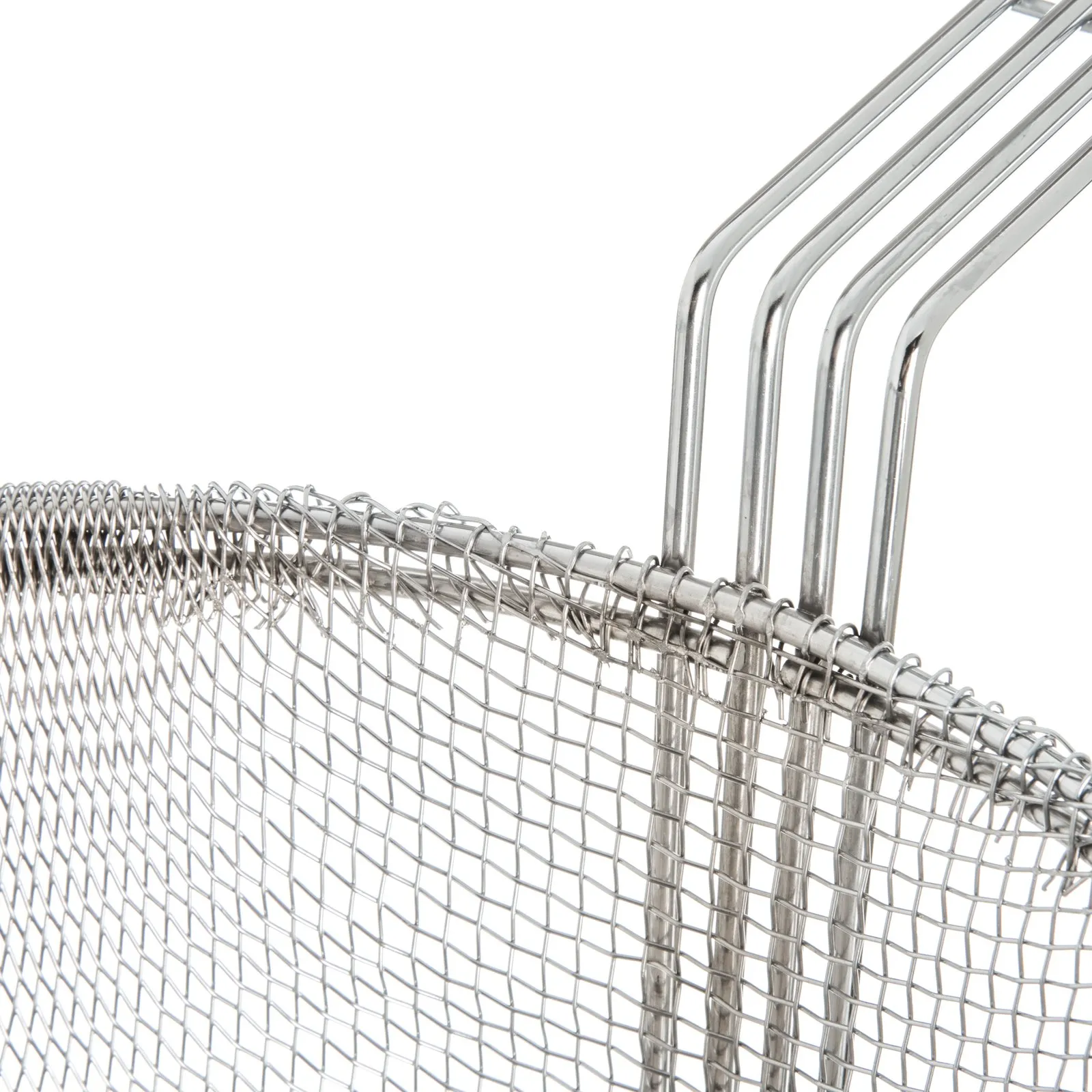 11.5" Fryer Basket Round 6 Mesh (601002)