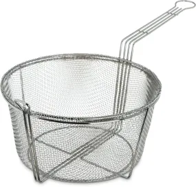 11.5" Fryer Basket Round 6 Mesh (601002)