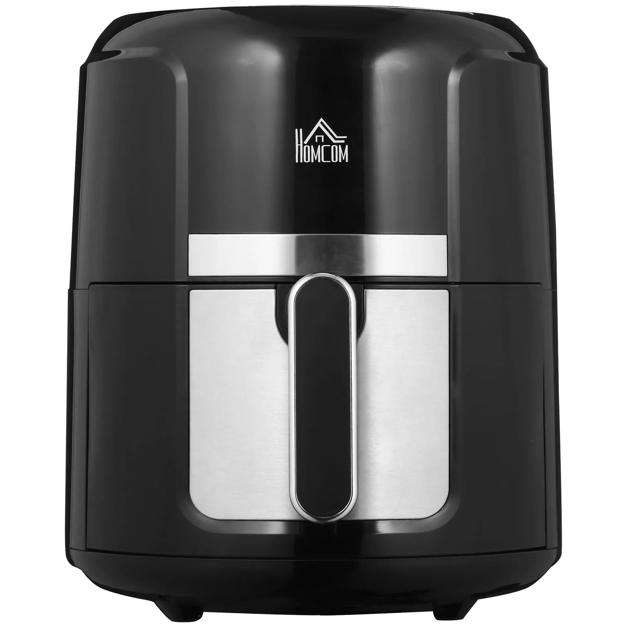 1300W 4L Air Fryer 12 Presets With Rapid Air Circulation Black & Steel