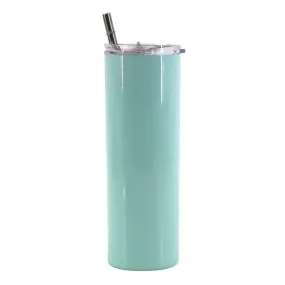 20oz Stainless Steel Tumbler - Mint Green Sparkle