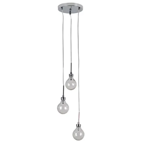 3Lt Pendant 200Mm Chrome