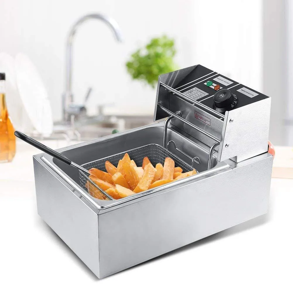 6L Electric Deep Fryer F25-8-631