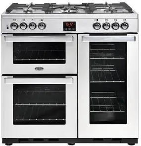 90cm Dual Fuel  'Cookcentre Range' | Stainless Steel