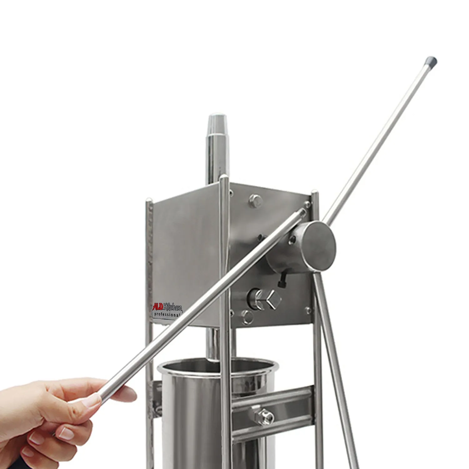 A-287 Churro Maker Machine | Stainless Steel Churro Machine with 5L Deep Fryer | Interchangeable Nozzles