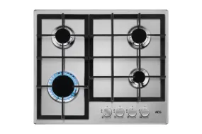 AEG 3000 Series SlimLine 60cm Gas Hob | HGE64200SM