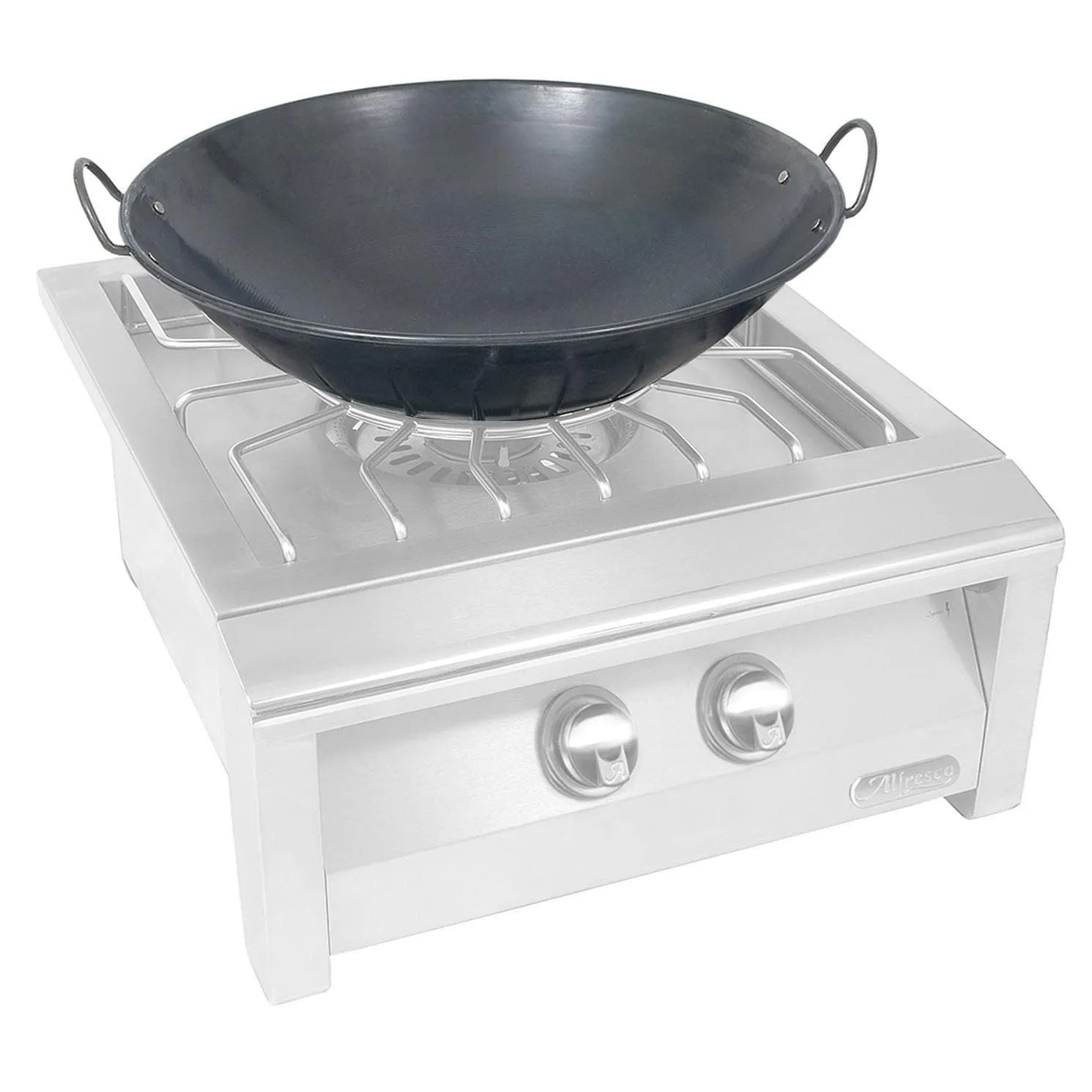 Alfresco: 22" Commercial Wok for Versa Power Burner