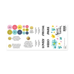 Altenew Small & Mini Blending Brushes Label Set - Deco Garden*