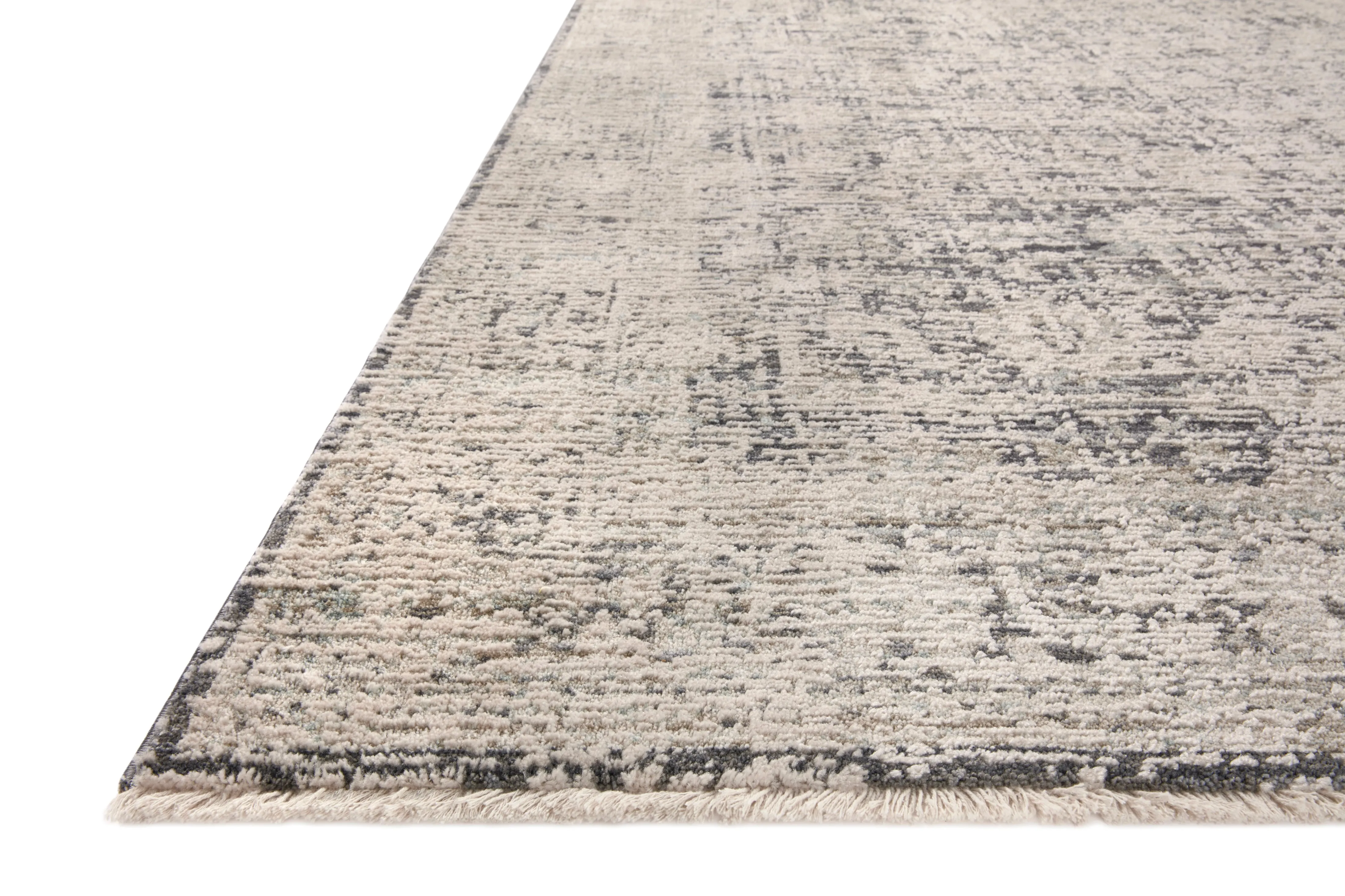 Amber Lewis Alie Rug - Charcoal / Beige