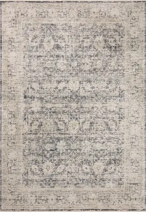 Amber Lewis Alie Rug - Charcoal / Beige