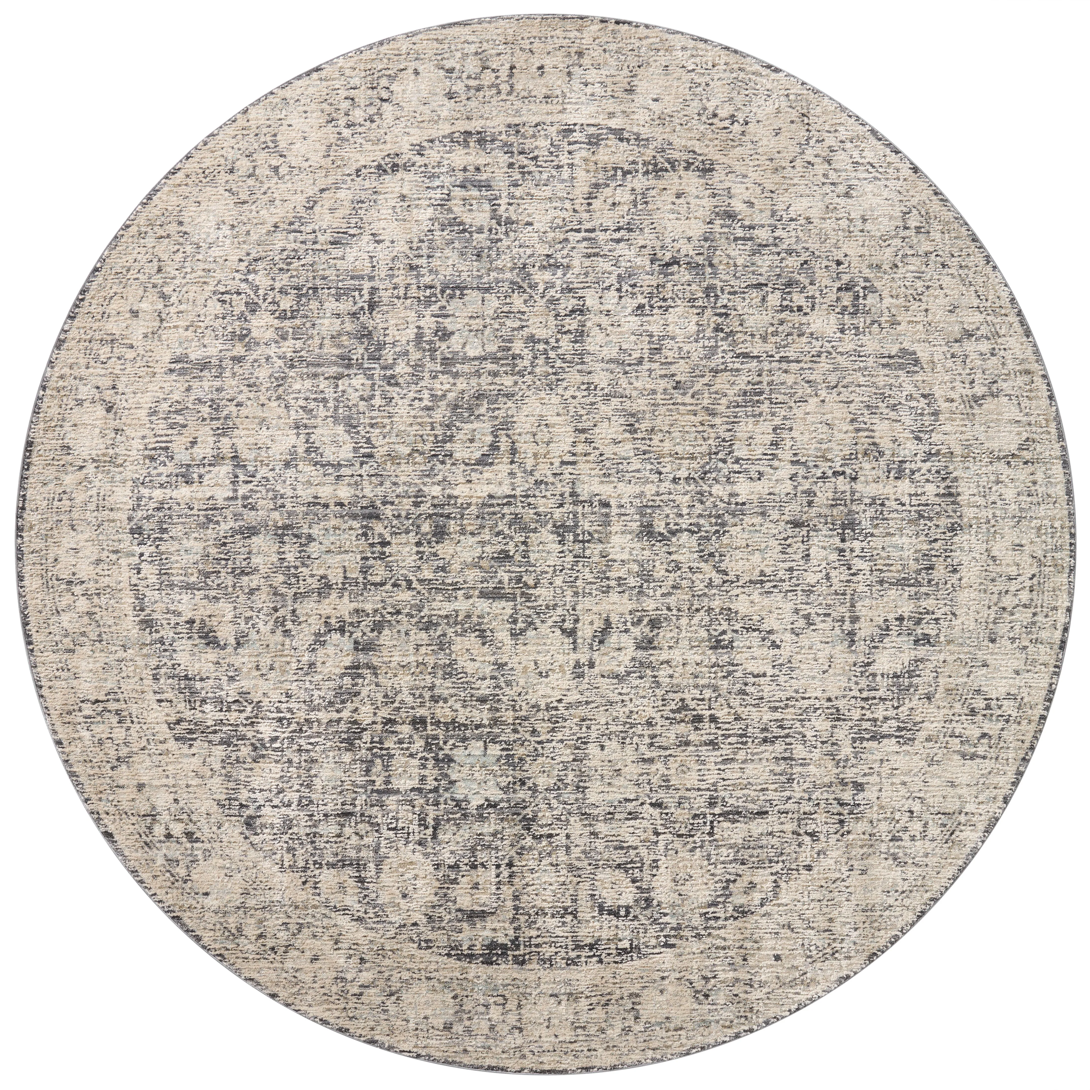 Amber Lewis Alie Rug - Charcoal / Beige