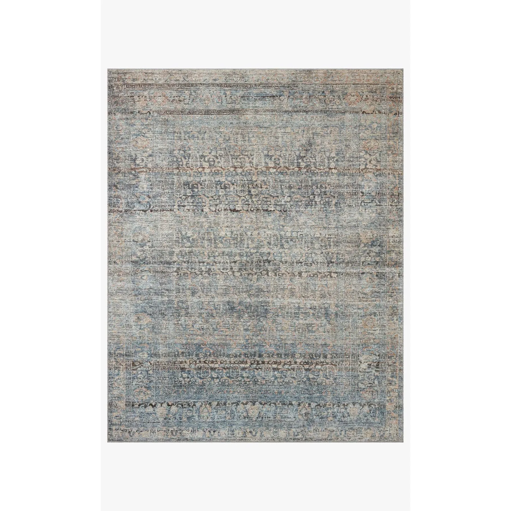 Amber Lewis Billie Denim/Blush Rug