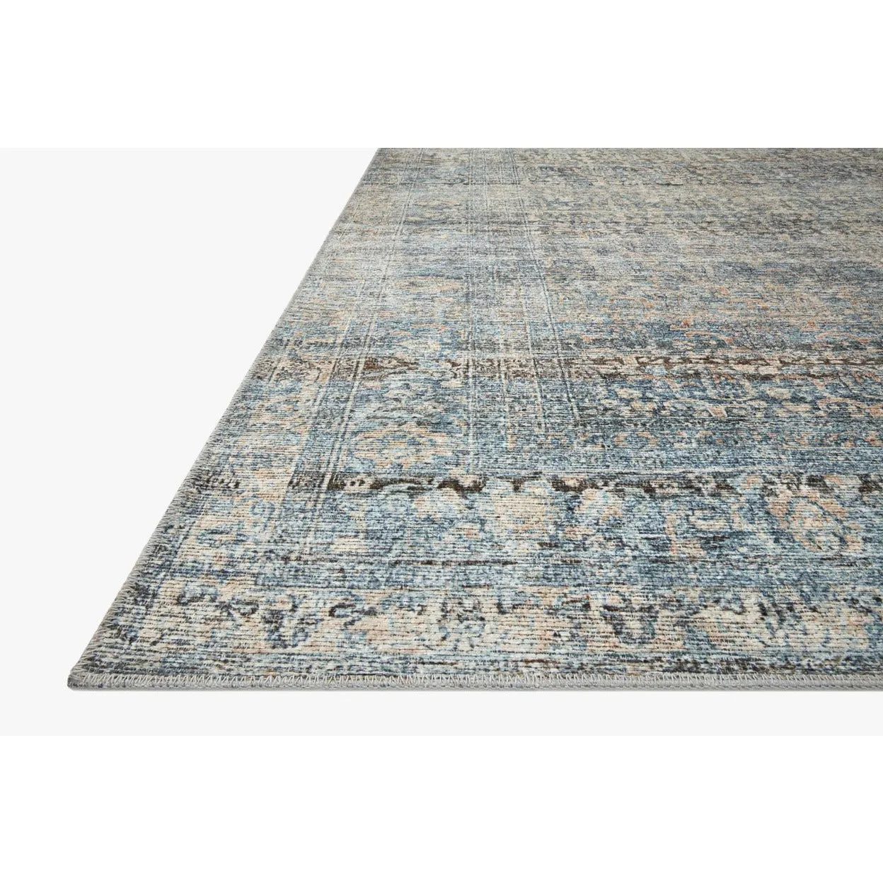 Amber Lewis Billie Denim/Blush Rug