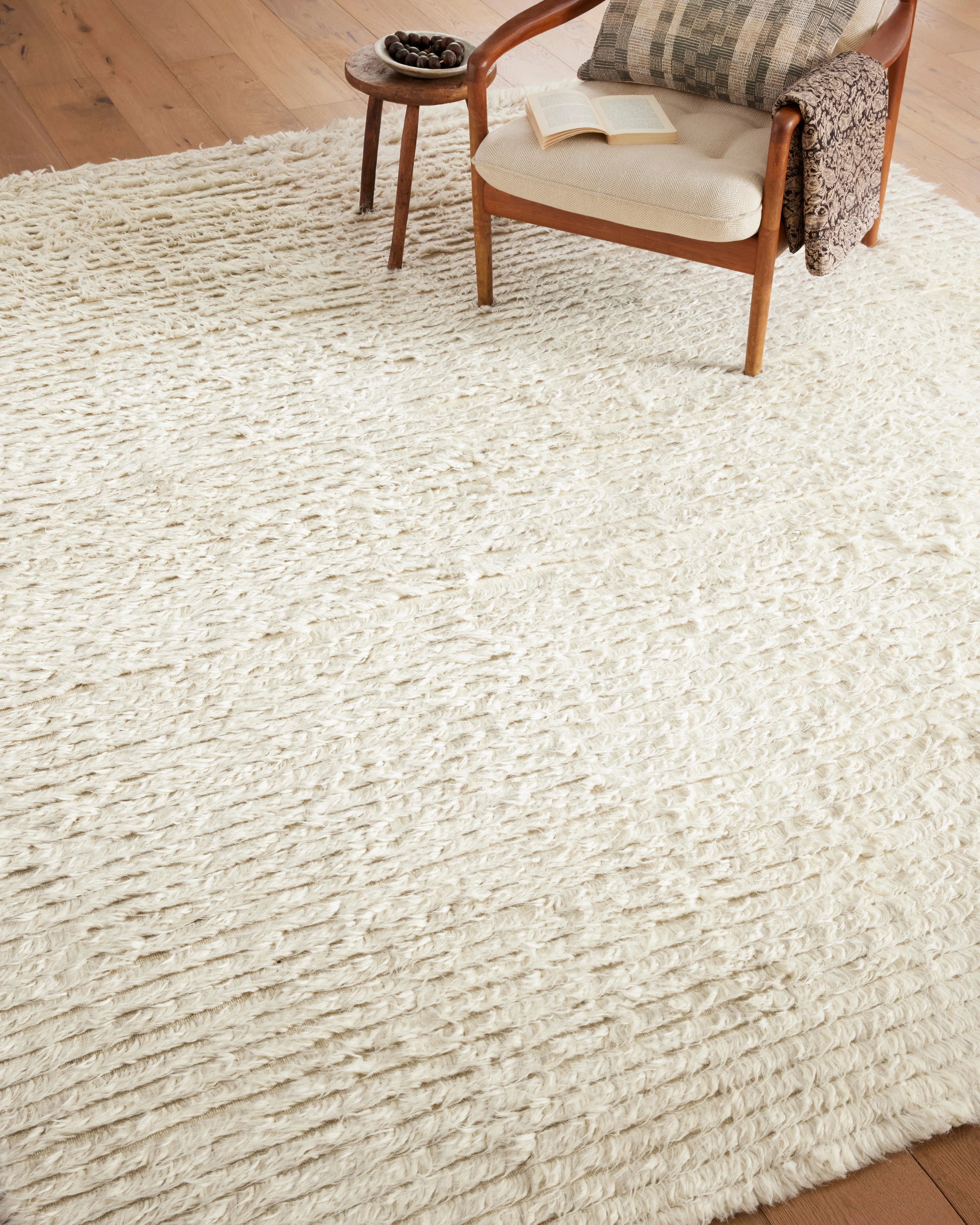 Amber Lewis Woodland 01 Ivory Rug