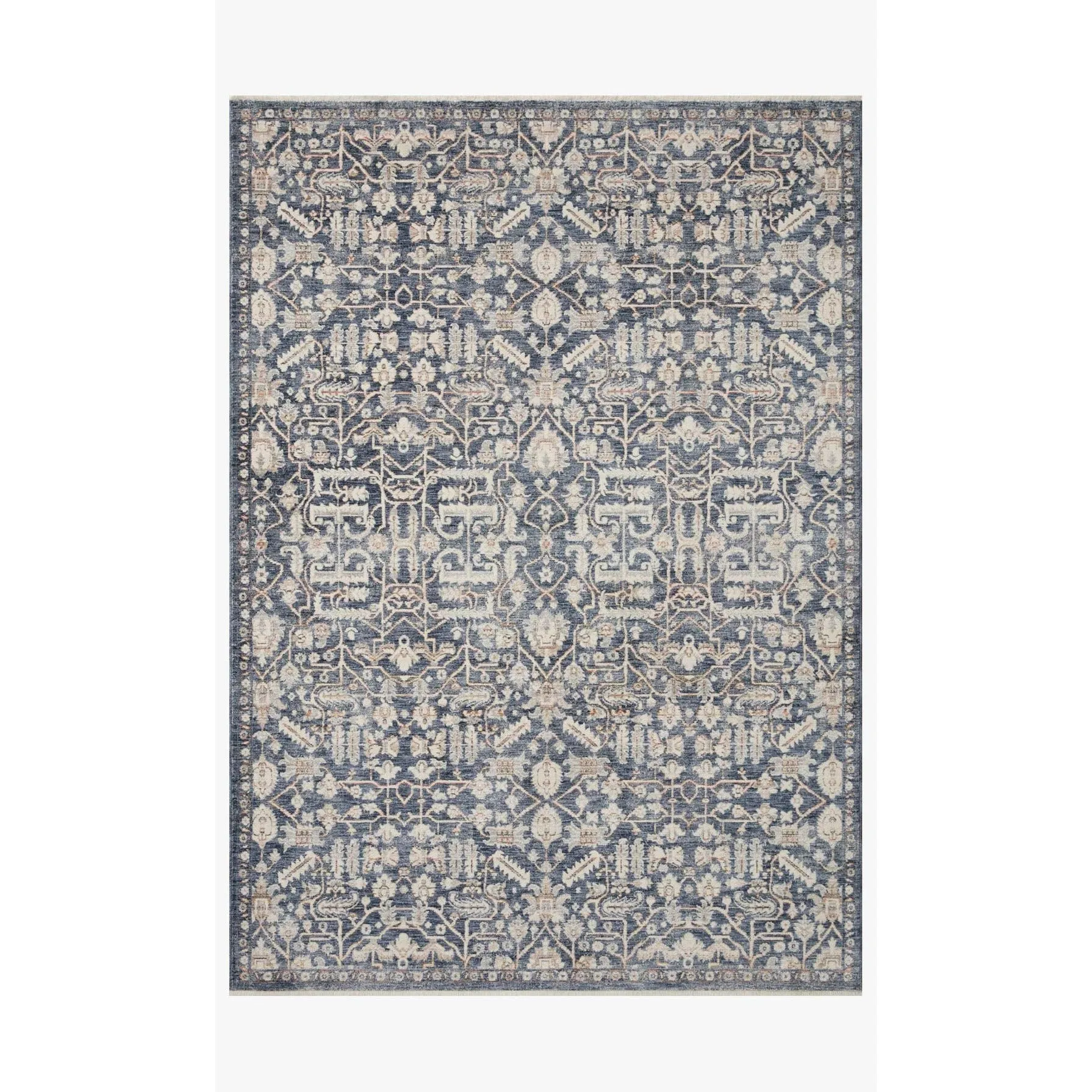 Amber Lewis Zuma Blue/Ivory Rug