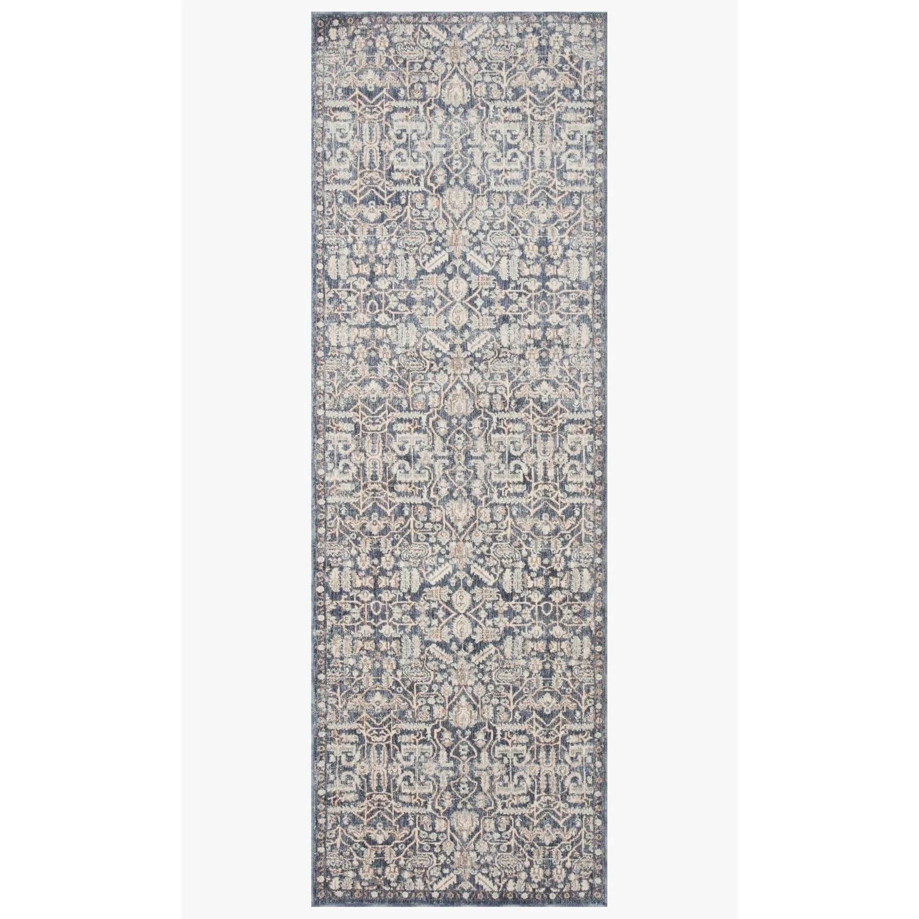 Amber Lewis Zuma Blue/Ivory Rug