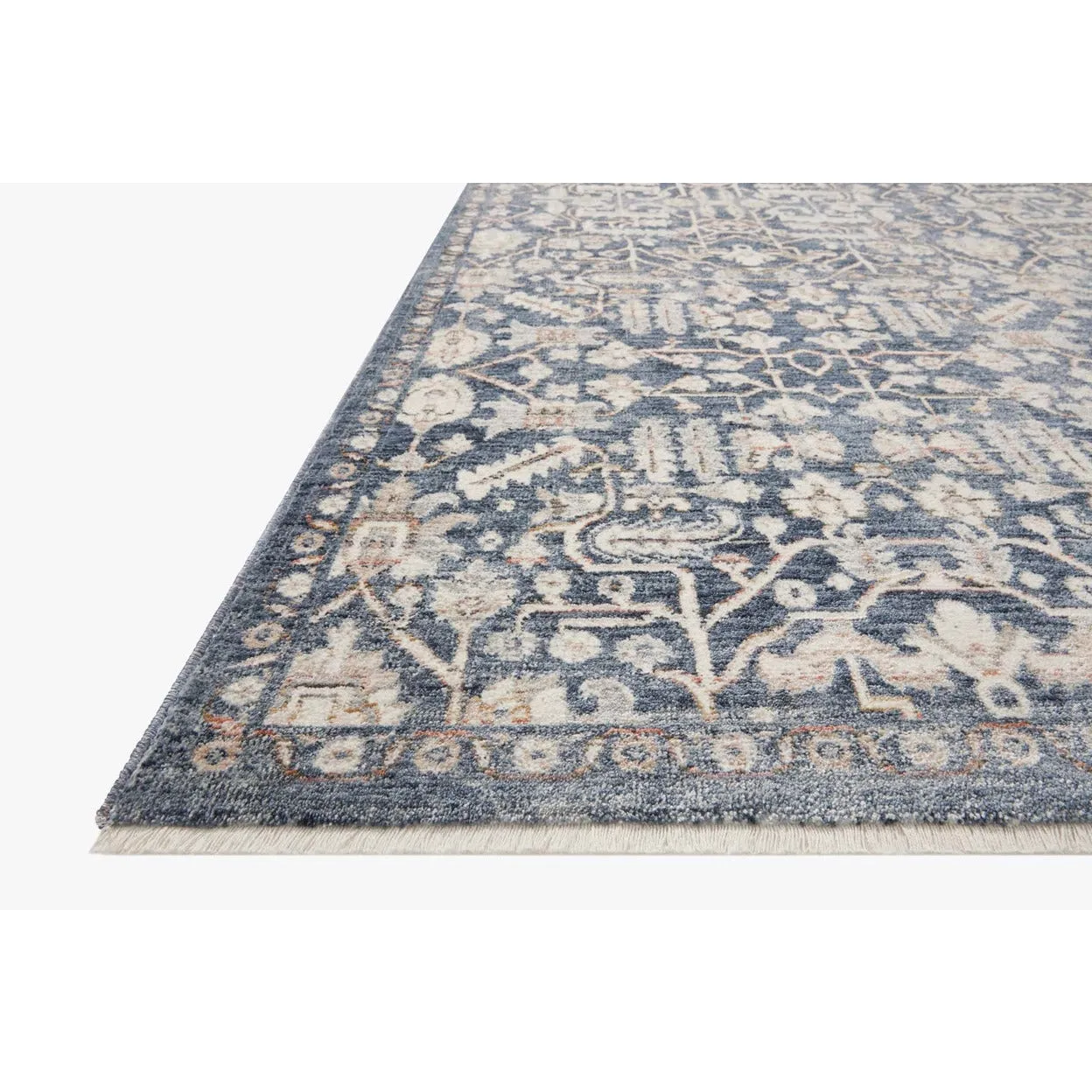 Amber Lewis Zuma Blue/Ivory Rug