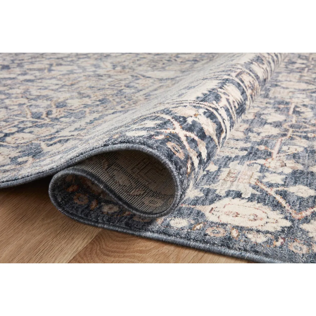 Amber Lewis Zuma Blue/Ivory Rug