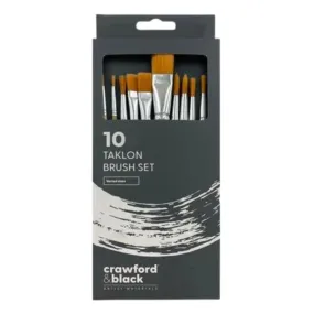 Artists Brushes Flat & Round