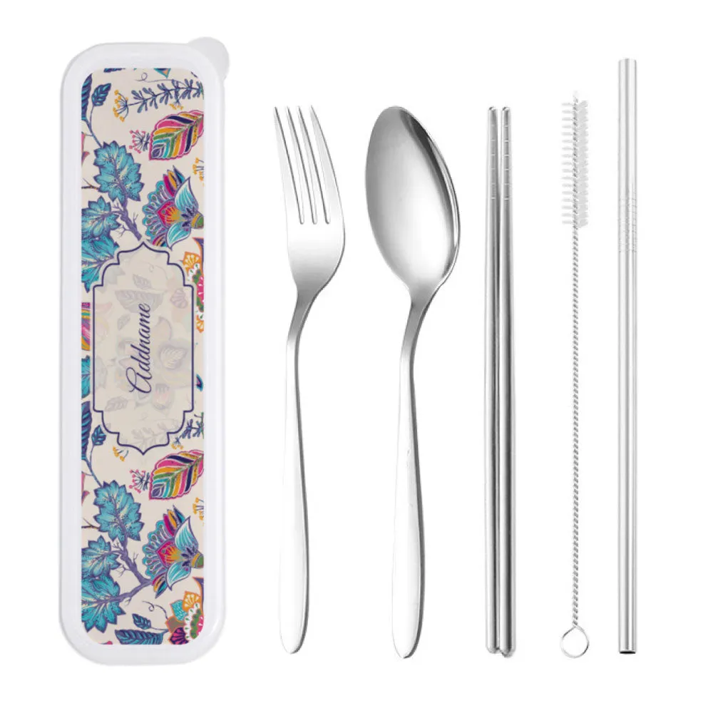 Batik Series Cutlery Set [FREE Custom Add Name]