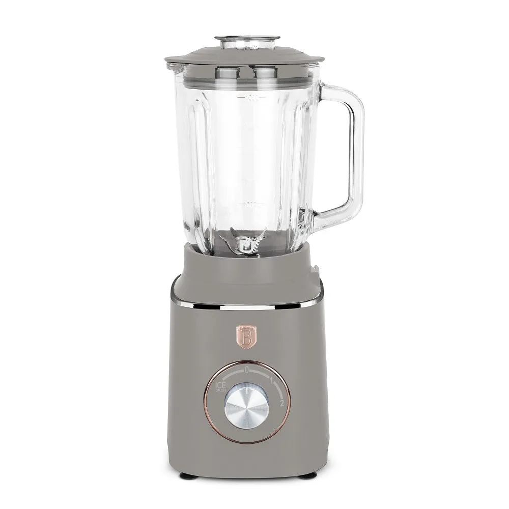 Berlinger Table Blender Glass Jar, 1.5Lit, 1000Watts, Taupe