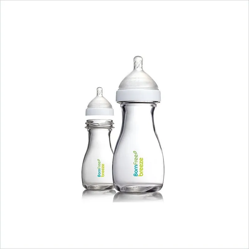 Born Free 9 Oz. Breeze Glass Bottle - (Set of 2)