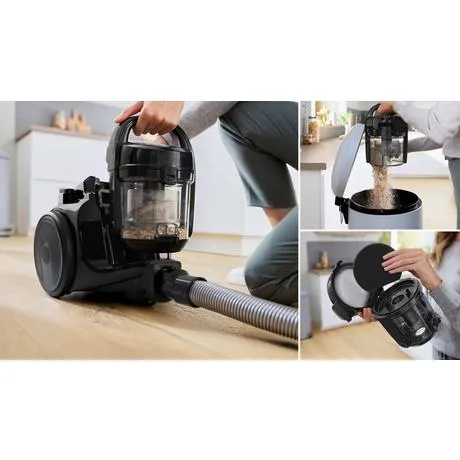 Bosch BGS05BA2GB Series 2 Bagless Cylinder Vacuum Cleaner Black