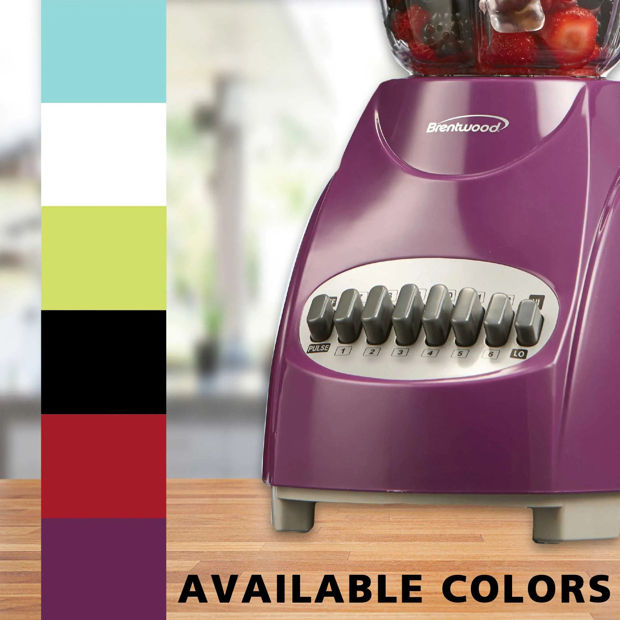 Brentwood JB-220PR 12-Speed   Pulse Blender, Purple