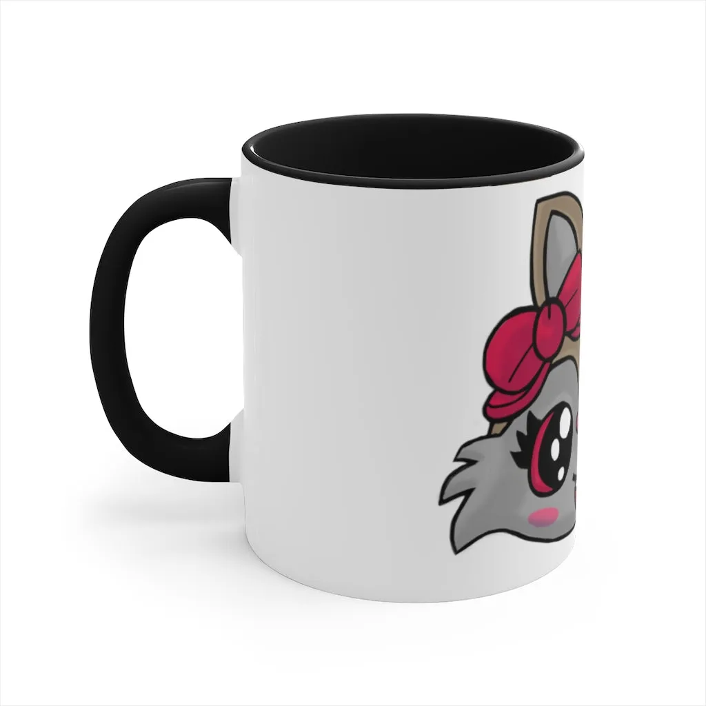 Brown Kitty Accent Coffee Mug, 11oz