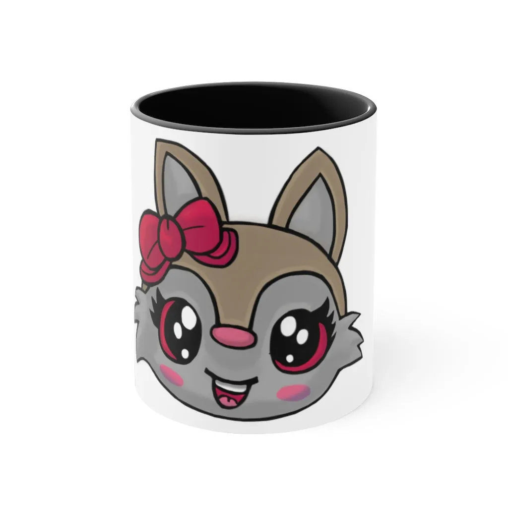 Brown Kitty Accent Coffee Mug, 11oz