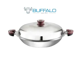 Buffalo Function Series S/S Flat Wok 15 Inch (WFU238F)