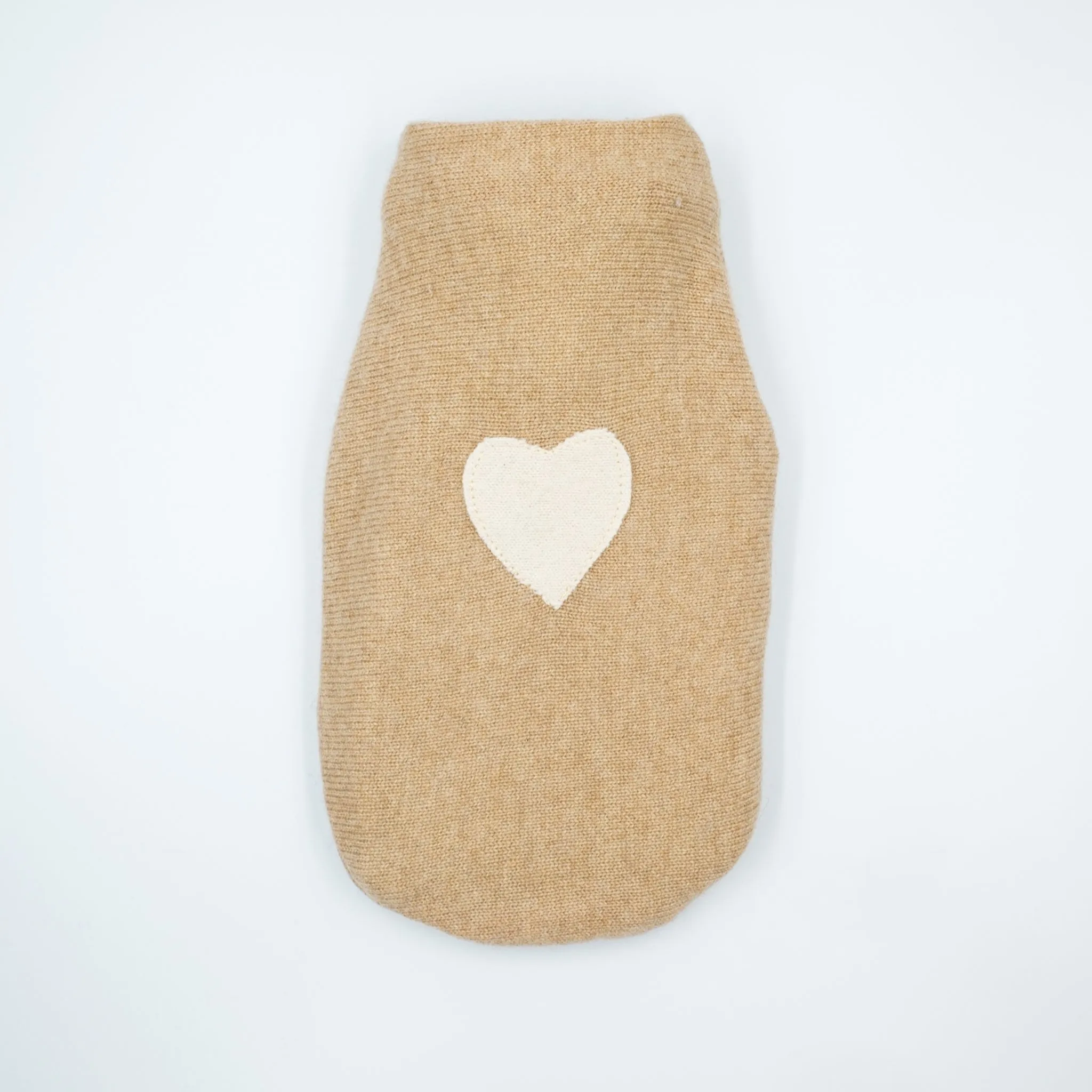 Camel Cashmere Small Hot Water Bottle