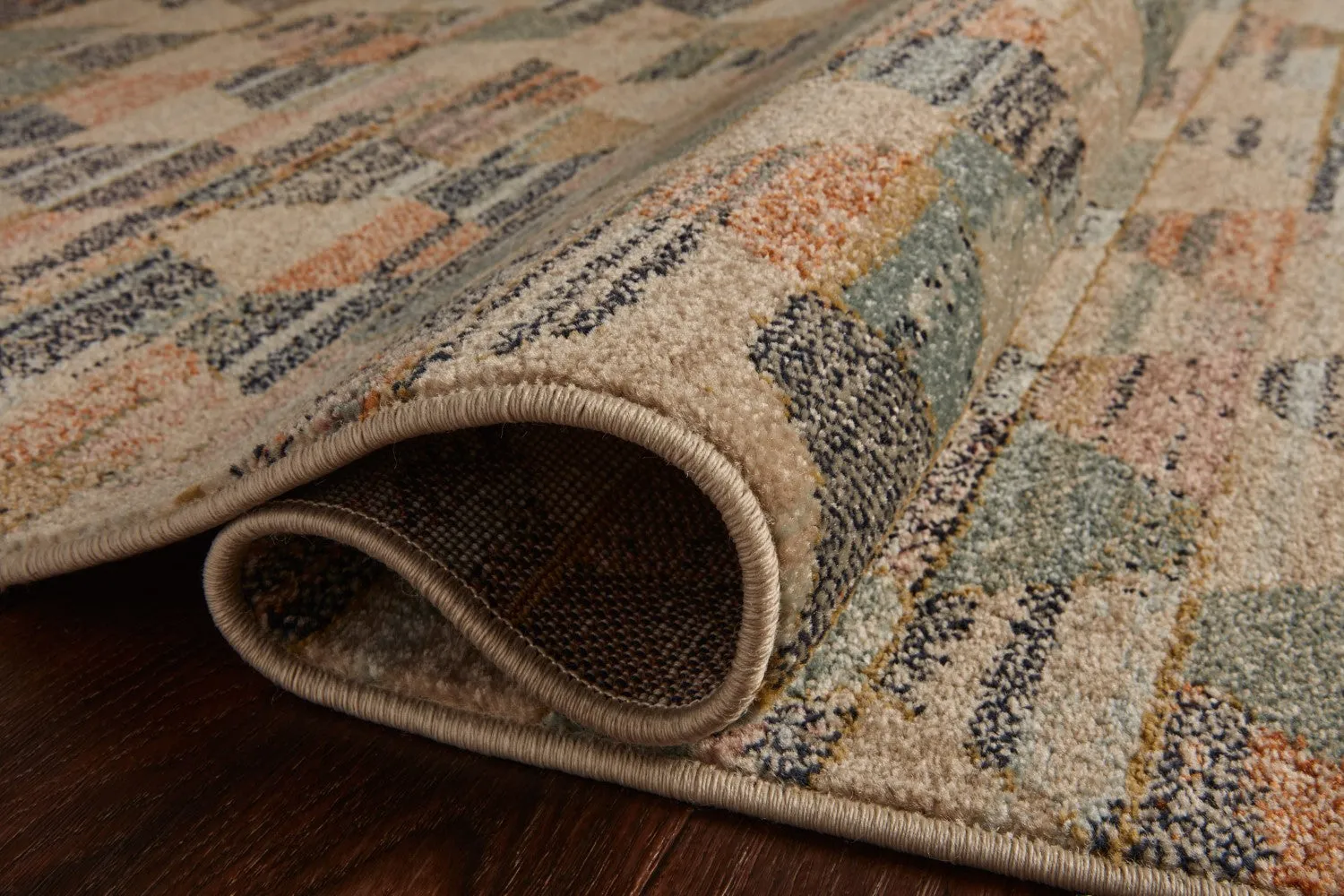 Chalos Natural/Multi Color Rug