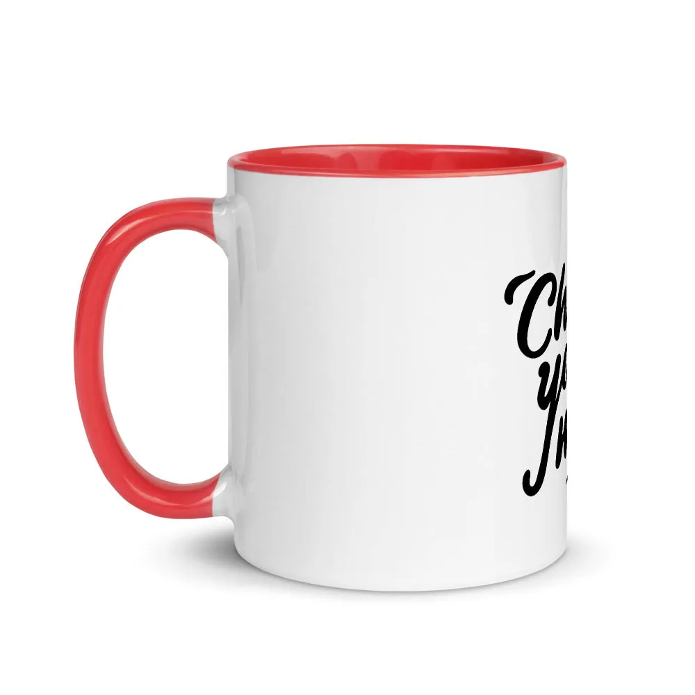 ChillYourMind Mug with Color Inside