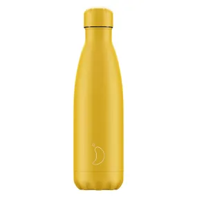 Chilly's Bottle Matte All Burnt Yellow 500ml