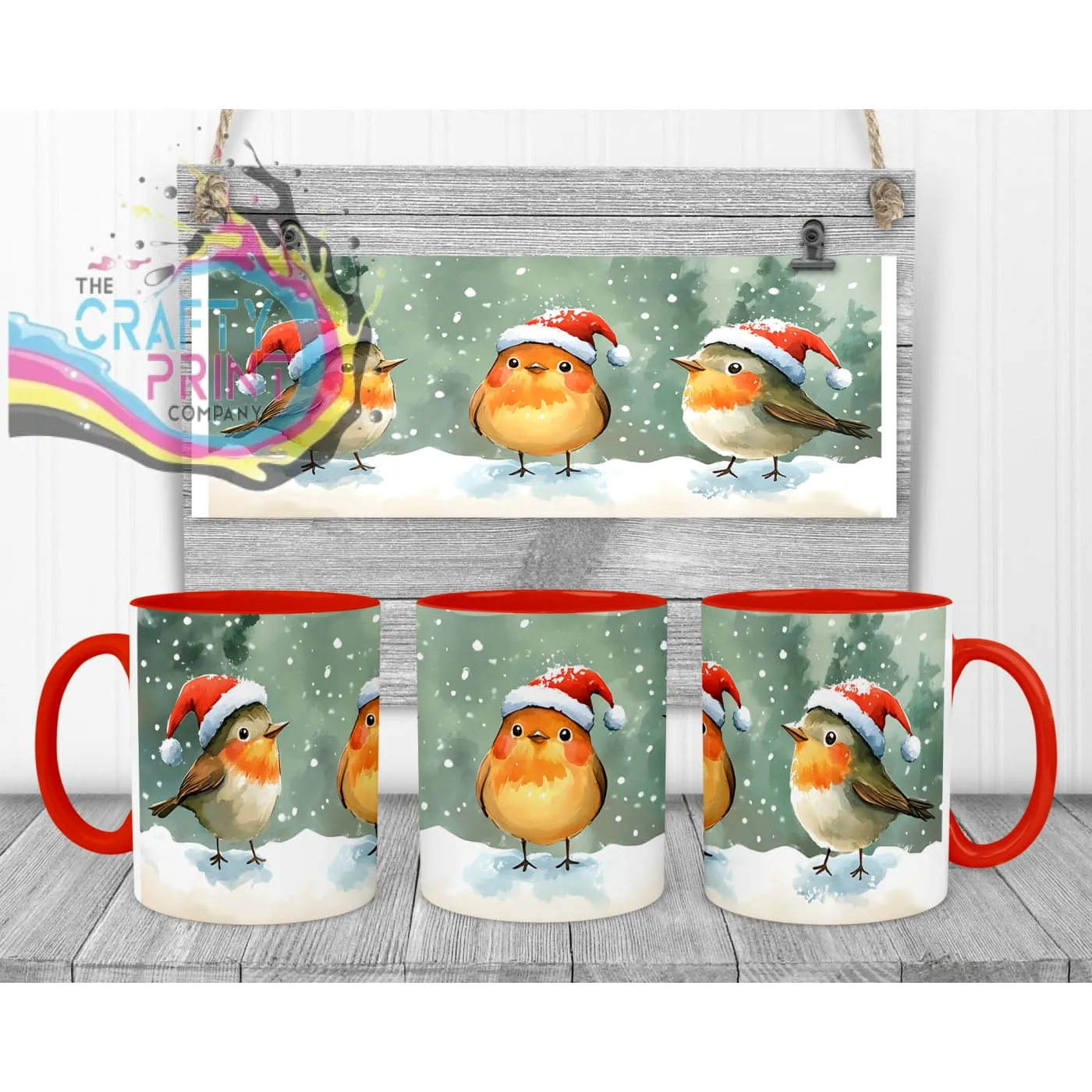 Christmas Robin Mug