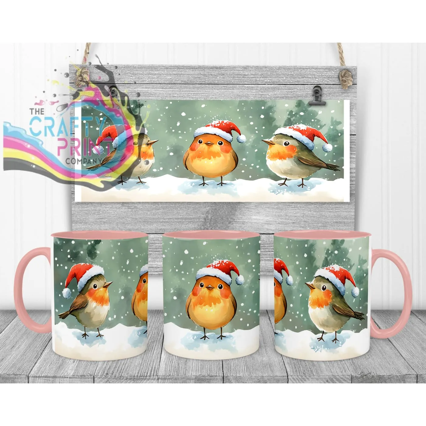 Christmas Robin Mug