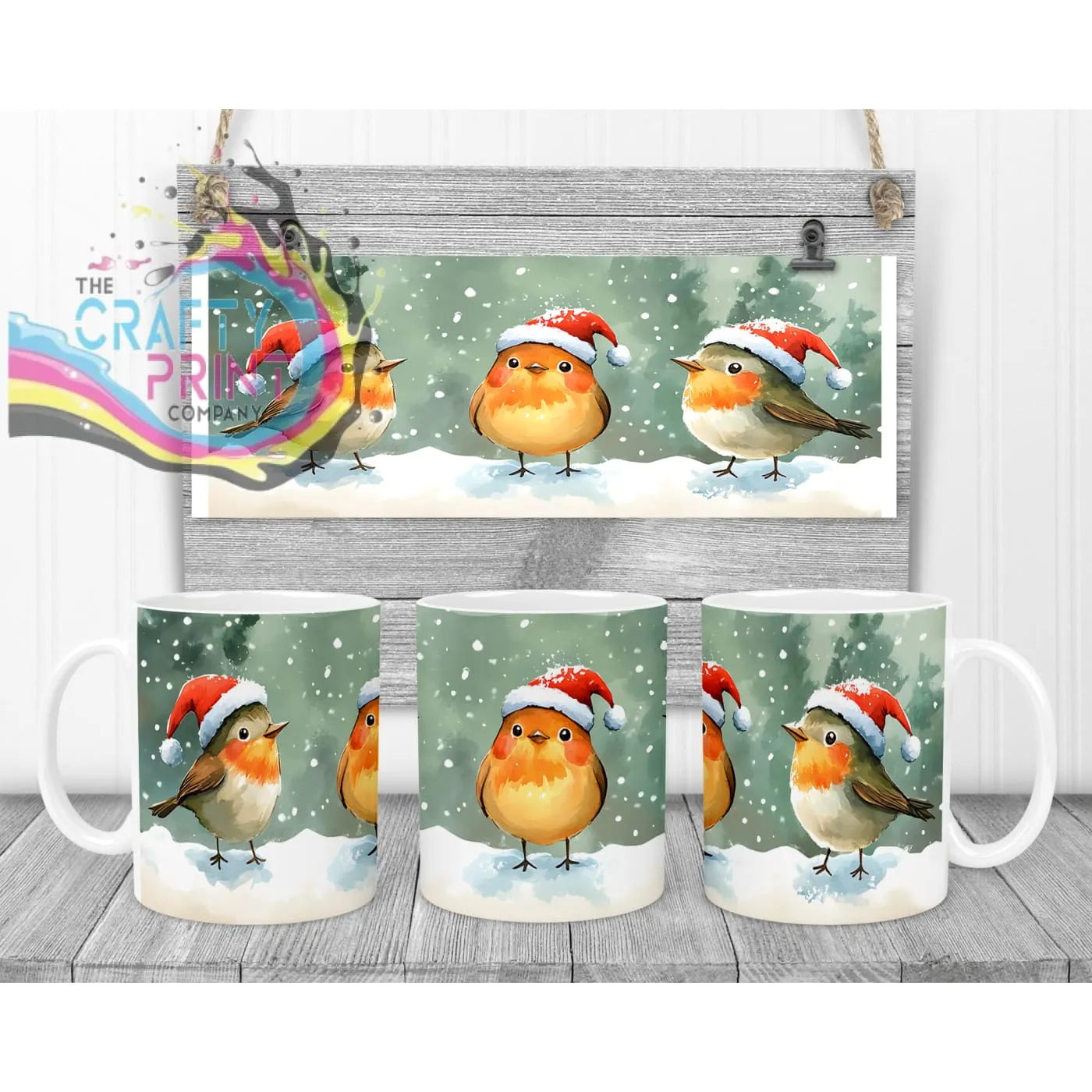 Christmas Robin Mug