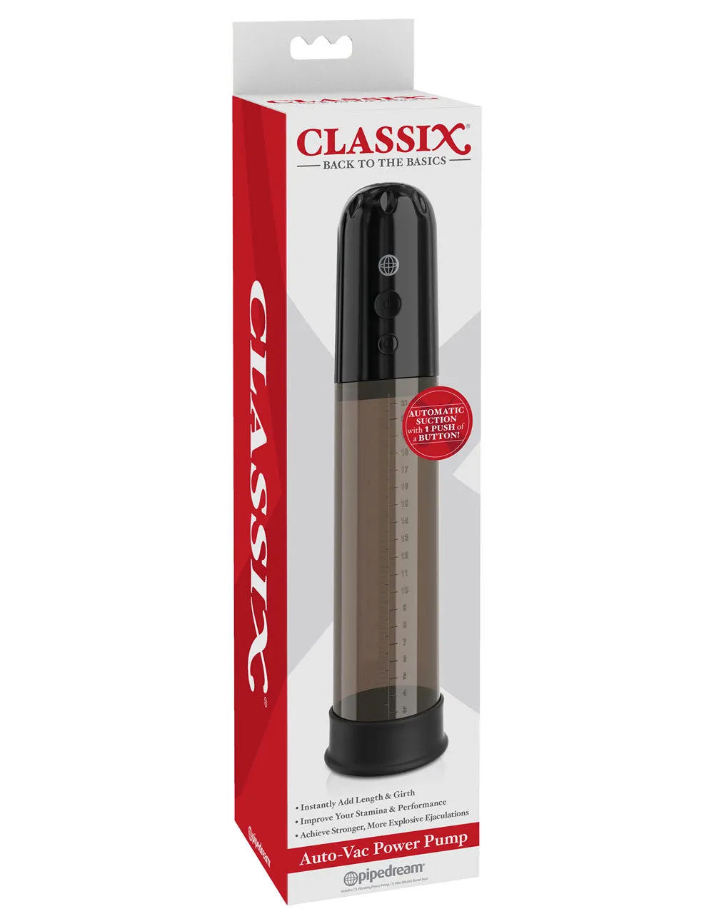 Classix Auto-Vac Power Pump - Black