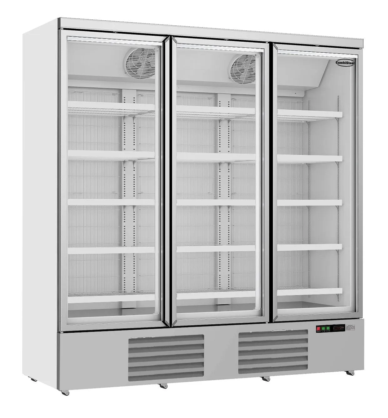 Combisteel Triple Glass Door Display Freezer JDE-1530F - 7455.2220