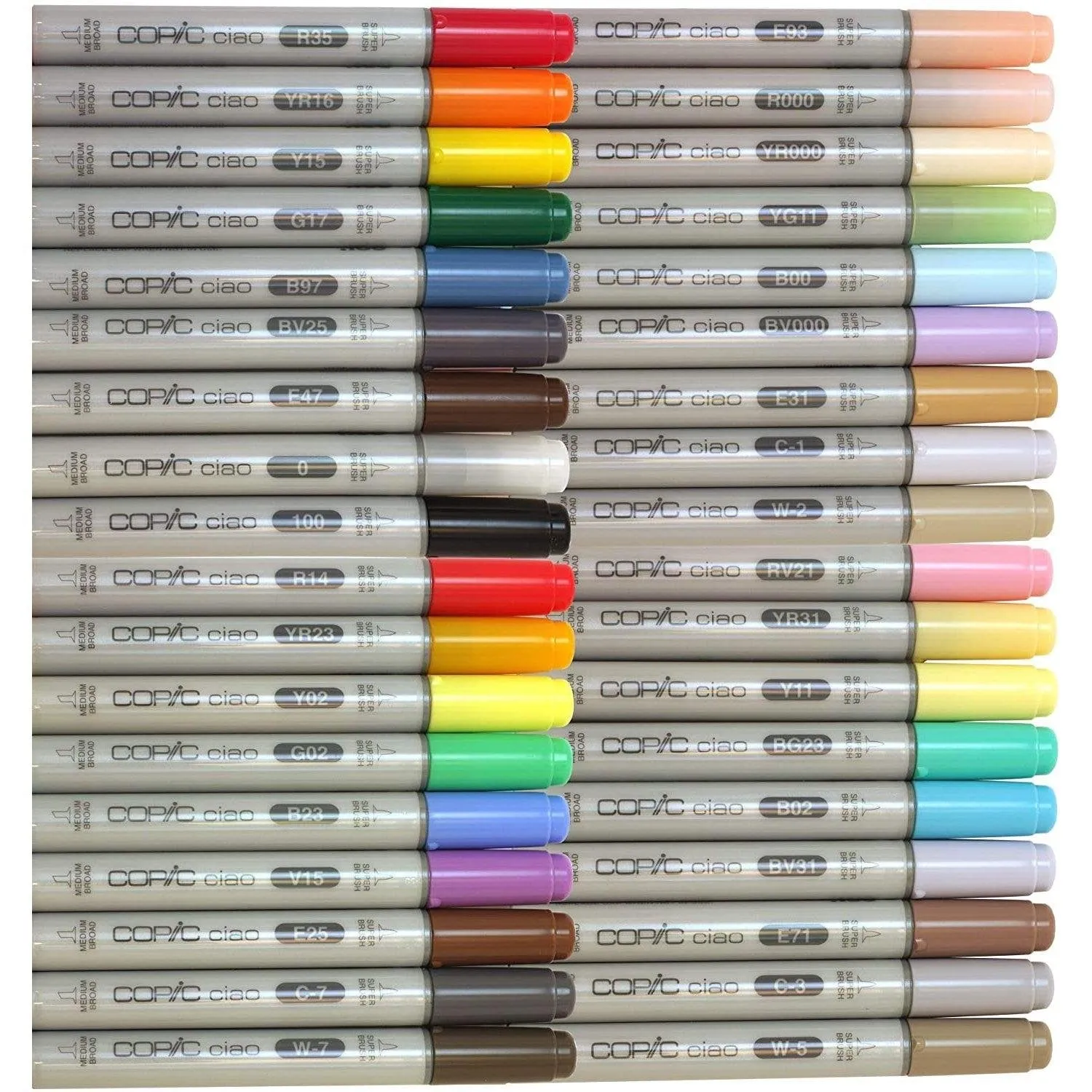 Copic Ciao Marker Set 36 Colors