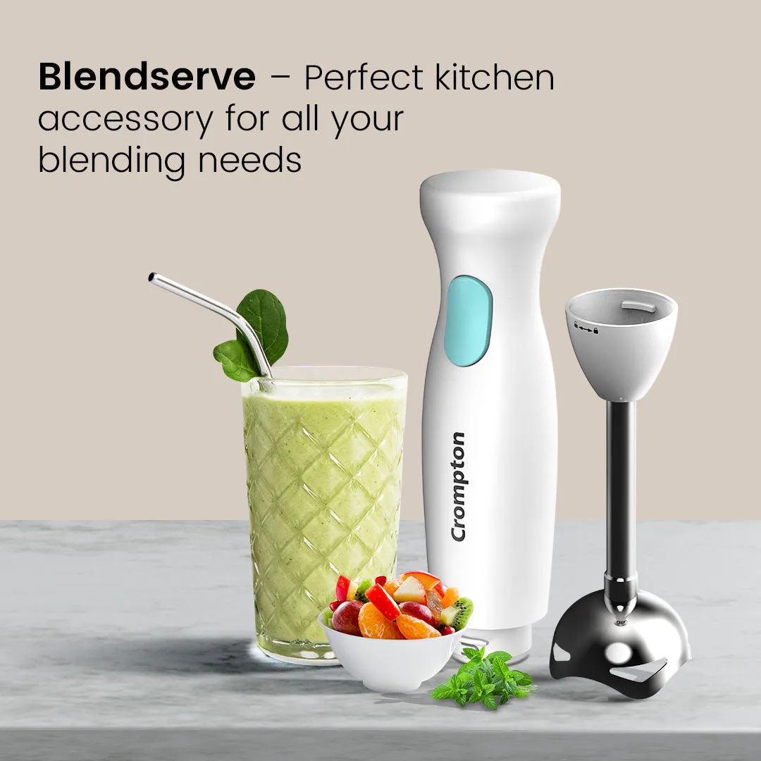 Crompton Blendserve Hand Blender with Steel Stem