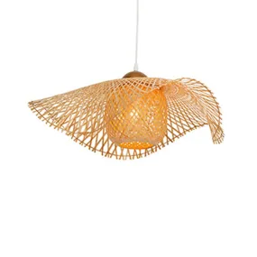 Cronus Bamboo Pendant Light | Medium or Large