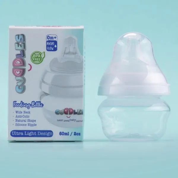 CUDDLES FEEDING BOTTLE 60ML