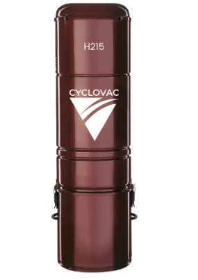 Cyclovac H215 Canister Central Vacuum - Hybrid - Up to 3500 Sq Ft