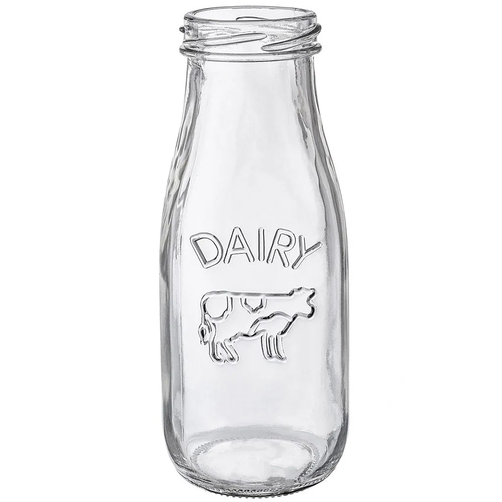 Dairy Milk Bottle Glass