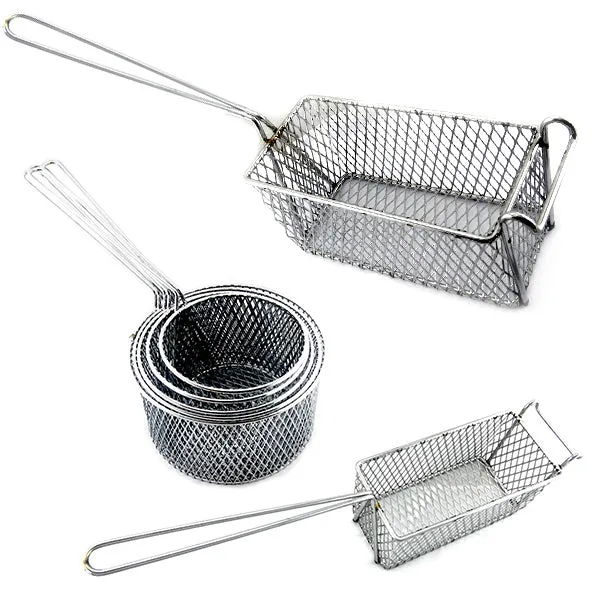 Deep Fryer Basket - Rectangle - Small - 250mm