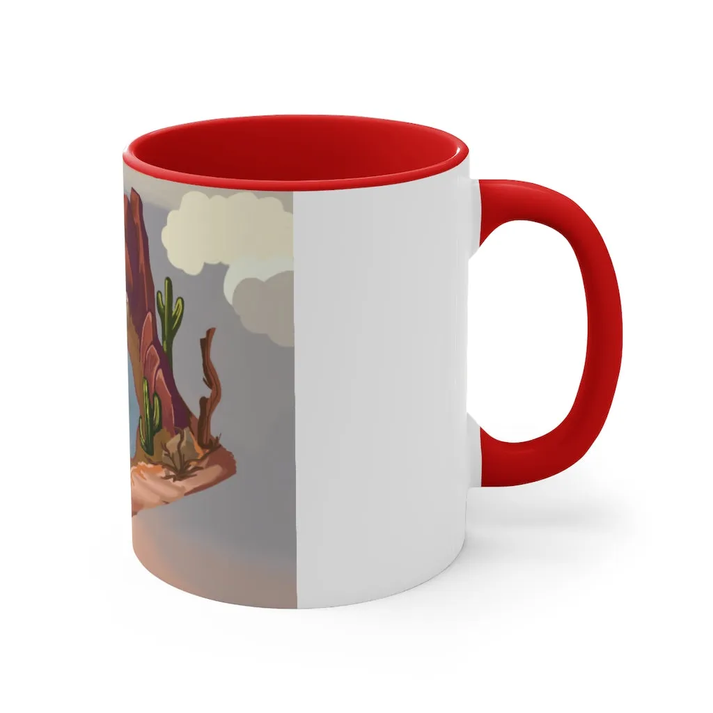 Desert Accent Coffee Mug, 11oz