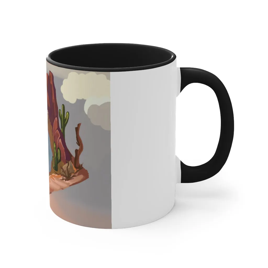 Desert Accent Coffee Mug, 11oz